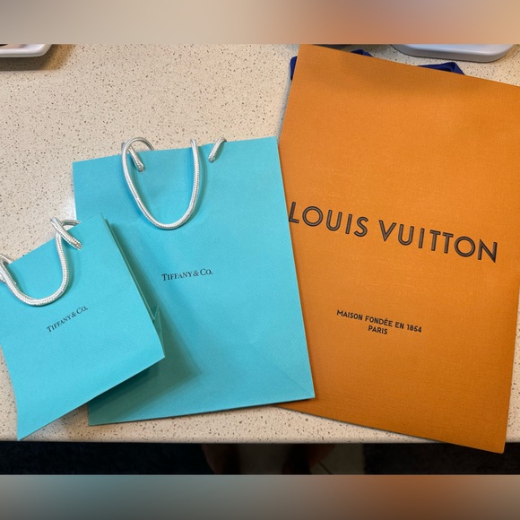 Louis Vuitton Accessories - LV/Tiffany gift bag bundle 🤎🩵